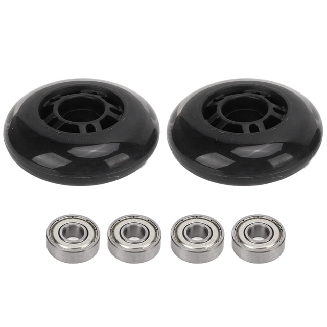 Inline Skate Replacement Wheels,2pcs Skate Wheels Low Inline Skate Wheels Skate Wheels Rugged and Tough