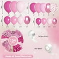 thumbnail image 3 of Ayieyill 156pcs Pink Balloon Garland Arch Kit for Baby Shower, Wedding, Birthday, Party Decorations, 3 of 7