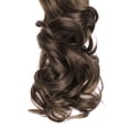 thumbnail image 3 of TISHITA 40cm Long Curly Synthetic Claw Drawstring tail Hair Bun extension Synthetic G, 3 of 8