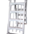thumbnail image 4 of Vinyl Works Canada SLAW Slide Lock A Frame Above Ground Pool Ladder, White, 4 of 6