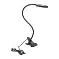 thumbnail image 2 of Lámpara de aumento con luz LED, cuello de cisne 3X con cable USB, brillo ajustable para lectura y trabajo, 2 of 8