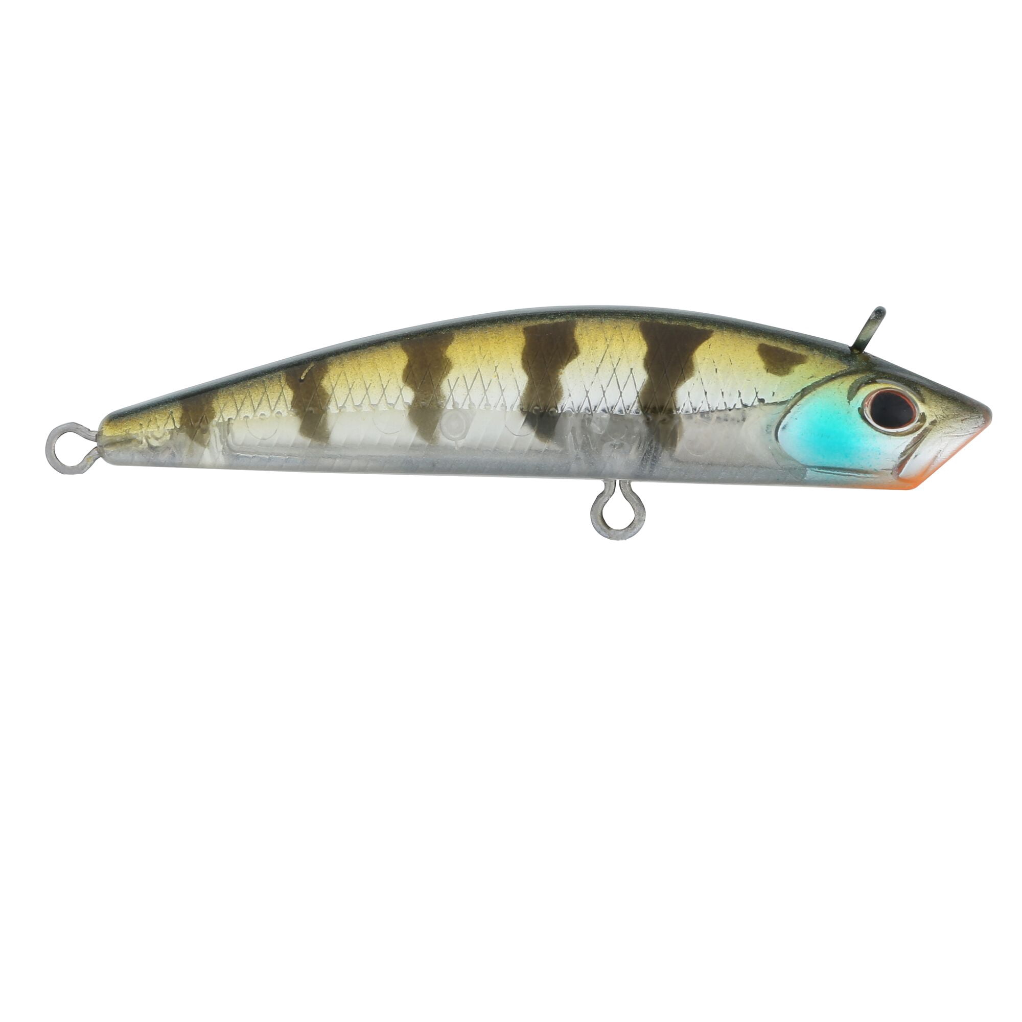 Berkley Finisher, 2 in, Glide Baits, Ghost Chrome Gill (1 Count)
