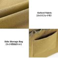 thumbnail image 3 of Bolsa de almacenamiento de herramientas de jardinería, bolsa de herramientas de jardín, bolso de mano, organizador para el hogar, para interiores y exteriores (negro), 3 of 5