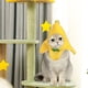 thumbnail image 5 of Perfume Tocado para Mascotas Sombrero Ligero para Gatos Sombrero para Gatos Adorable Sombrero para Mascotas con Forma de plátano con Lazo Sombreros Llamativos Accesorio para Disfraces de Mascotas, 5 of 5