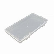 Optima 3xClear Box with Lid Design Sample Box Multipurpose Mini Rectangular Container 5 Pcs