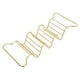 thumbnail image 1 of KAKOWELY 1 soporte de acero inoxidable para tacos, soporte para panqueques y rollitos de pollo., 1 of 4