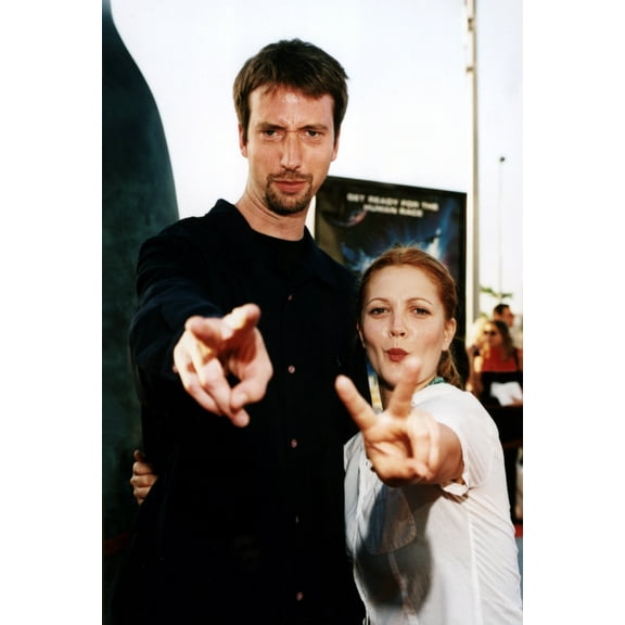 Tom Green And Drew Barrymore, La, Ca, By Robert Bertoia Celebrity (16 x 20)