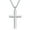 Cross Silver, variant on Coachuhhar Cross Necklace for Men 925 Sterling Silver Crucifix Pendant Necklace Religion Cross Jewelry Gifts for Father Husband Son