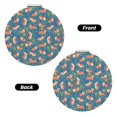 thumbnail image 2 of Kdxio Corgi with Flowers Pocket Mirror, 1X/2X Travel Makeup Mirror 2-Sided Folding Small Mirror Portable Double-Sided Magnifying Cosmetic Mirror for Gift-Round Shape, 2 of 9