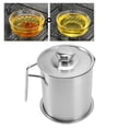 thumbnail image 3 of Receptor para grasa de tocino, Olla coladora de aceite resistente a altas temperaturas de acero para eliminar grasa de cocina, 3 of 7