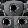 thumbnail image 4 of POSSBAY Car Steering Wheel Decor Ring for Jeep Grand Cherokee/Cherokee 14+ Carbon Fiber, 4 of 5