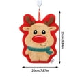 thumbnail image 3 of Nmdmisc Christmas Hand Towel Coral Velvet Towels Soft Abosrbent Hanging Towels Cute Hand Drying Towels Holiday Decoration Hand Towels, Birthday Gifts for Women,7"x9"(Reindeer), 3 of 6