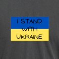 thumbnail image 3 of CafePress - I Stand With Ukraine T Shirt - Mens Comfort Colors Shirt, 3 of 5