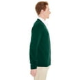 thumbnail image 3 of Harriton M425 Men's Pilbloc™ V-Neck Button Cardigan Sweater-Hunter-5XL, 3 of 3
