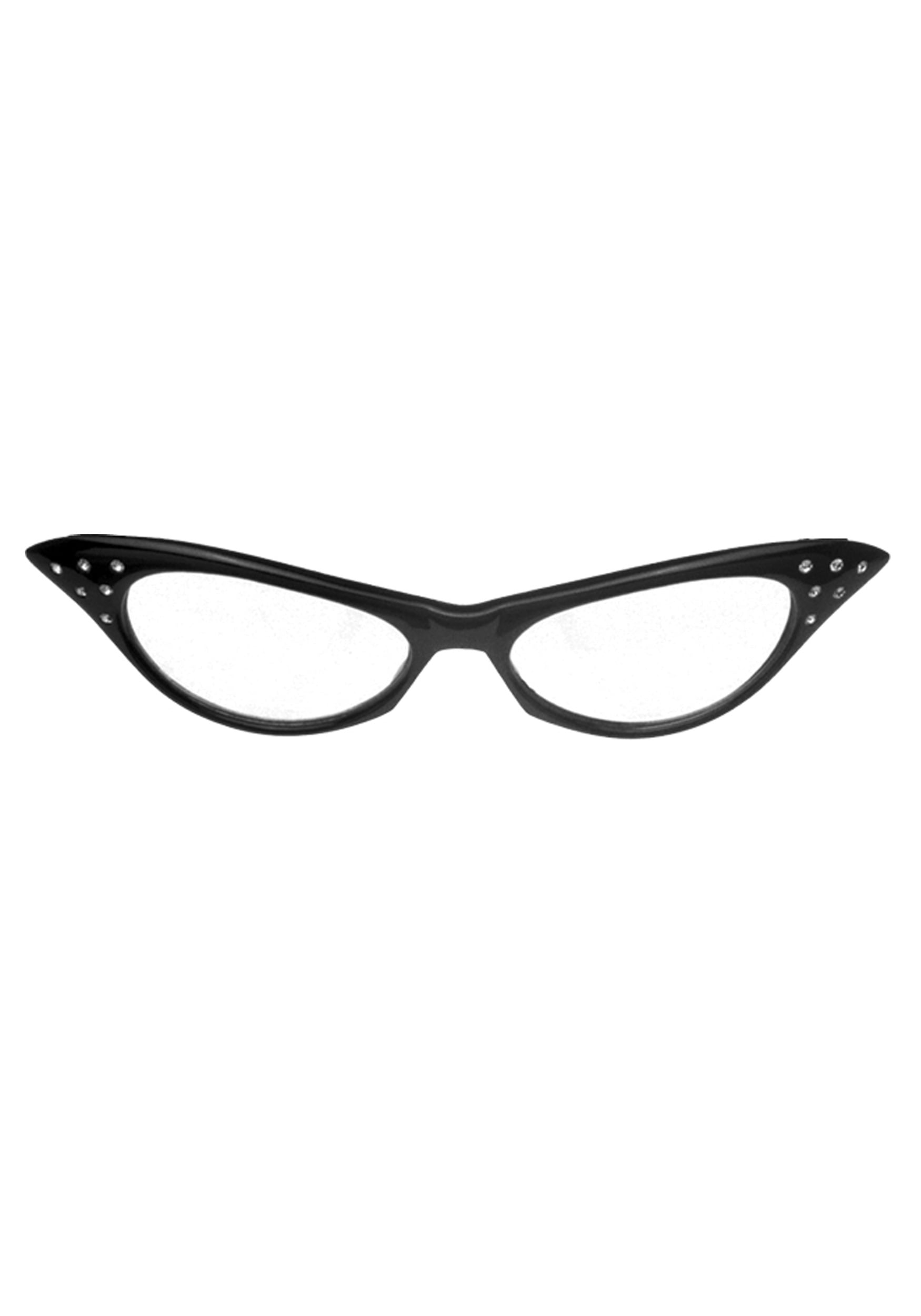 thin frame cat eye glasses