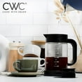 thumbnail image 5 of COOK WITH COLOR Cold Brew & Tea Maker, Glass Coffee Pot with Filter, Black, 5 of 7