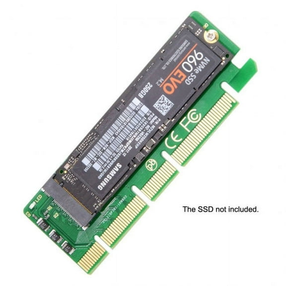 JSER NGFF M-key NVME AHCI SSD to PCI-E 3.0 16x x4 Adapter for XP941 SM951 PM951 A110 m6e 960 EVO SSD