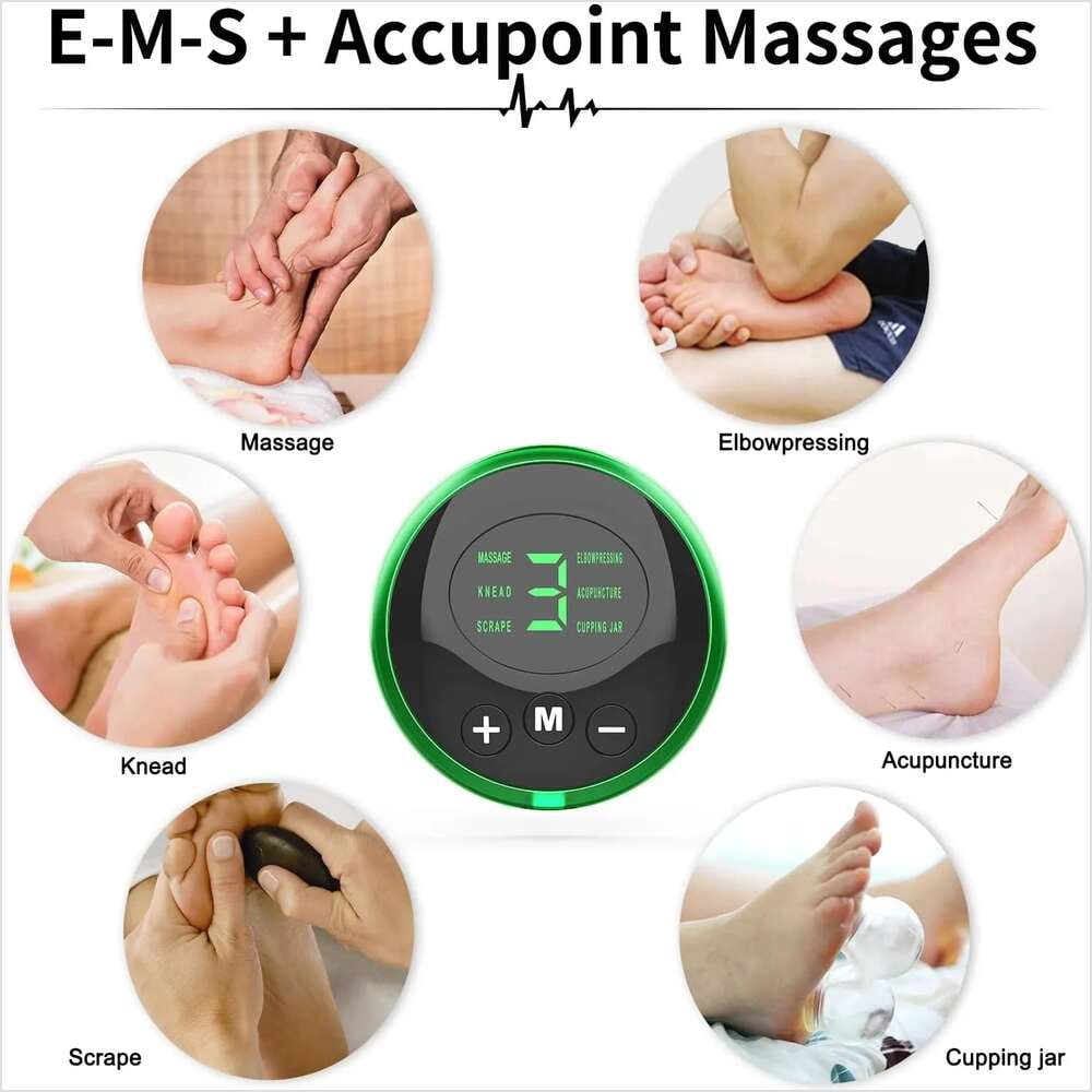 Electric Foot Massager Pad Blood Circulation Muscle Stimulator Mat Pain Relief