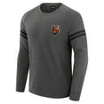 thumbnail image 2 of Men's J. Palmer Dark Heather Gray Cincinnati Bengals Players Lounge Raglan Tri-Blend Sweatshirt, 2 of 6