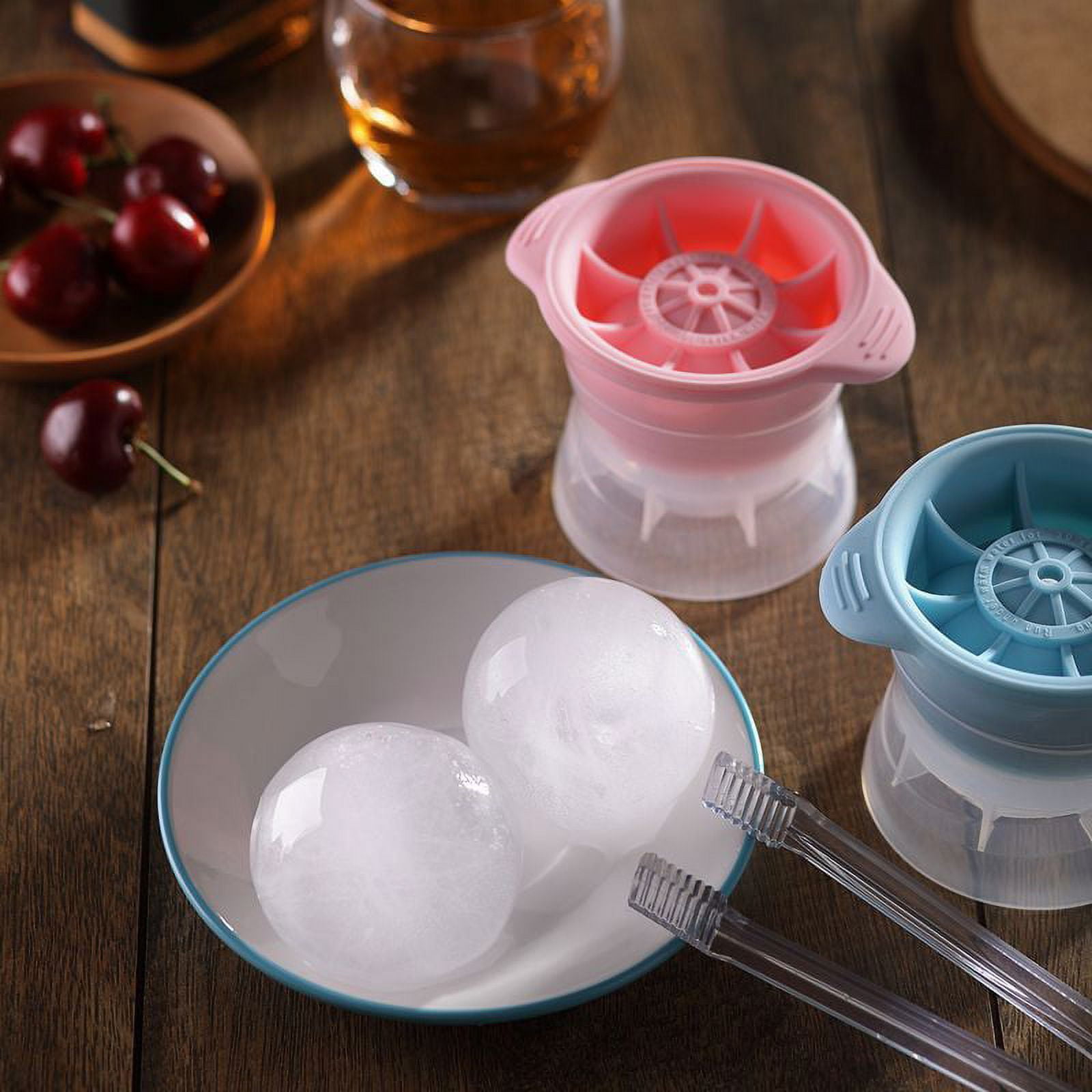 Ice Ball Cube Maker Spherical Ice Mold Round Jelly 2023 Whiskey Cocktail  Lot W3
