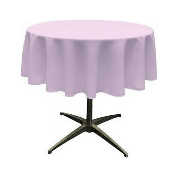 TCpop58R-LilacP45 Polyester Poplin Tablecloth, Lilac - 58 in. Round