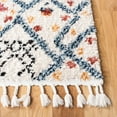 thumbnail image 3 of SAFAVIEH Morocco Ava Geometric Polyester Runner Rug, Ivory/Multi, 2' x 5', 3 of 7