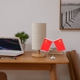 thumbnail image 4 of 1 Set of Desk Flag Stand Base Metal Flag Pole Conference Room Flag Pole Stable Base Flag Holder, 4 of 9