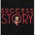 thumbnail image 2 of Betty Boop Success Story Self Made Women's Graphic T Shirt Tees Brisco Brands S, 2 of 5
