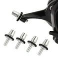thumbnail image 2 of Mosiee Vis de Fixation Réglables pour Vélo V/ Étrier Vis M6 4 Pcs Pièces de Vélo Pignon Fixe, 2 of 9