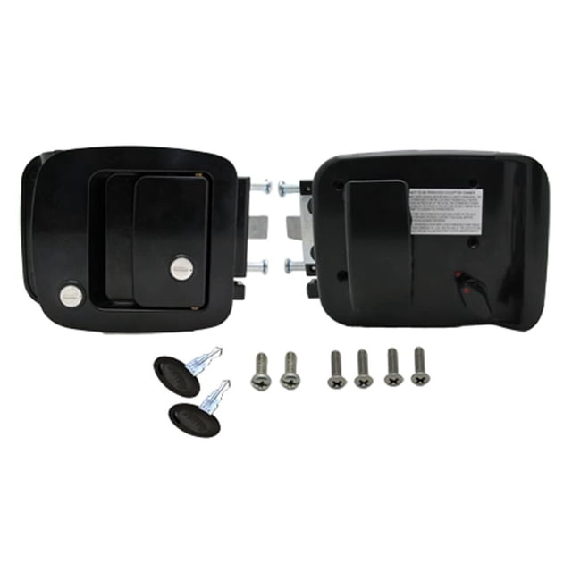 Cerradura para Puerta de Entrada de Casa Rodante AP Products 013-257 Negra