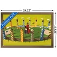 thumbnail image 3 of The Wizarding World: Harry Potter - Harry Quidditch Wall Poster, 14.725" x 22.375" Framed, 3 of 5