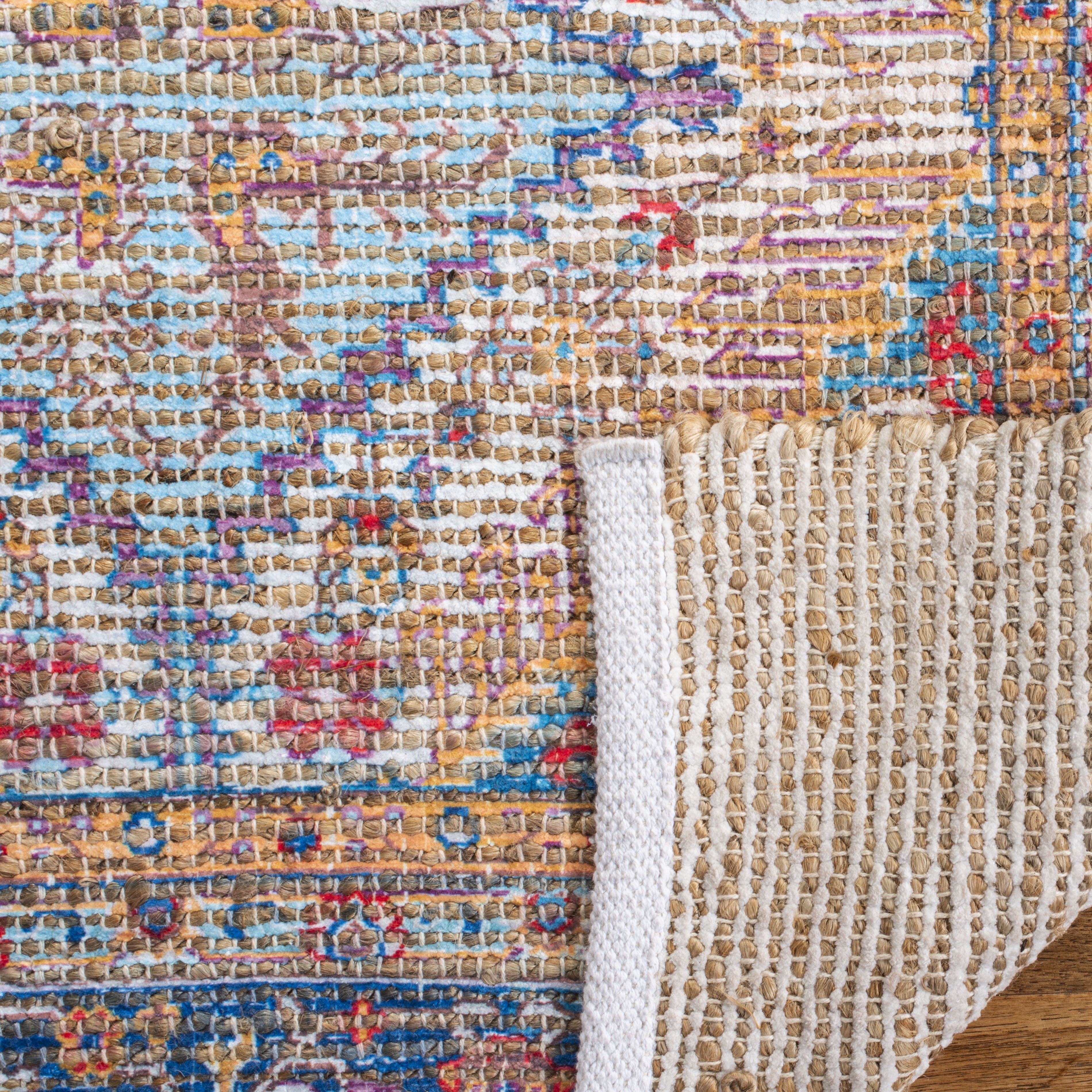 Safavieh  Handmade Saffron Zizi Modern Tribal Cotton Rug 8'  x  10' 8' x 10' Indoor Rectangle