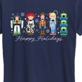 thumbnail image 3 of Toy Story 4 - Happy Holidays Nutcrackers - Women's Short Sleeve Graphic T-Shirt, 3 of 5