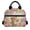 Cartoon Bear & Floral Print, variant on POLERO Aluminum Film No Fade Insulated Tote for Travel Outdoor, Adjustable Strap Portable Lunch Bag, US Flag Eagle Print