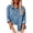 Blue, variant on Edvintorg Denim Tops for Women Turndown Collar Long Sleeve Casual Loose Button Down Jean Shirt with Pockets Womens Trendy Clothes Dark Gray XXL