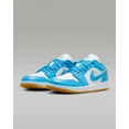 thumbnail image 3 of Ni - ke Size 7.5 - Air Jordan 1 Low Dark Powder Blue Gum W, 3 of 5