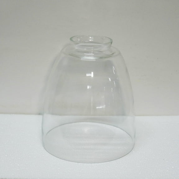 Kiven Single Glass Lampshade, Fixture Replacement Bell Clear Glass Shade