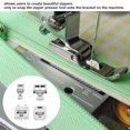 thumbnail image 3 of Zipper Presser Foot, Zip Zipper Foot Parallel Grooves Easy Operation 4 Pieces  For Replacement, 3 of 8