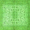 thumbnail image 1 of Ahgly Company Indoor Square Persian Green Traditional Area Rugs, 3' Square, 1 of 1