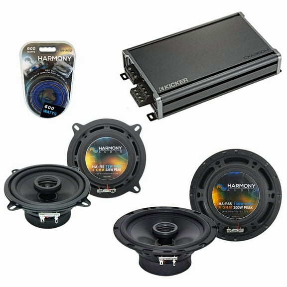 Fits Toyota Matrix 2009-2013 Factory Speaker Upgrade Harmony R65 R5 & CXA360.4