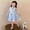 Blue, variant on Girl Dress Cute Birthday Dress Kids Princess Dresses for Girls 7-8 Years