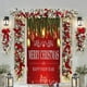 thumbnail image 3 of Decoraciones de Navidad Interior 35 X 79 Pulgadas Marco de Puerta de Navidad - Patrón de Santa Claus - Decoración de Puerta de Navidad - Decoración de Fiesta Del Festival, 3 of 6
