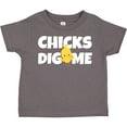 thumbnail image 3 of Inktastic Chicks Dig Me Boys Toddler T-Shirt, 3 of 5