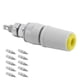thumbnail image 5 of Zócalo de poste de unión tipo banana, 10 piezas de 4 mm, conector tipo banana, adaptador de terminal tipo banana, uso conveniente, 5 of 9