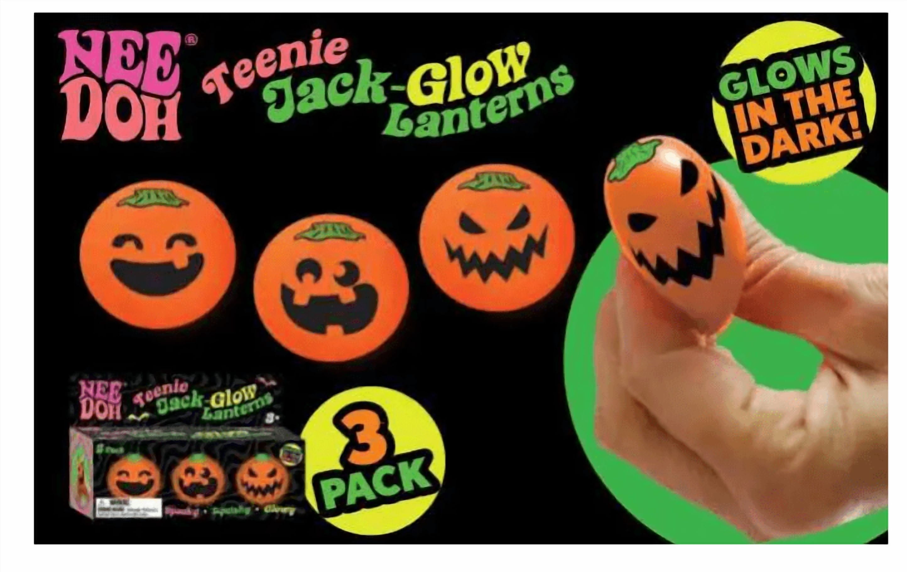 Nee Doh Jack Halloween 3 mini pack