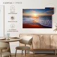 thumbnail image 5 of Elephant Stock Siesta Beach Wall Art - Horizontal Canvas Wall Art - Living Room Wall Decor - Beach Canvas - Blue And Red Decor - 12" x 8", 5 of 8