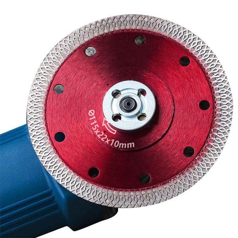 4.5-Inch Super Thin Diamond Blade For Porcelain, Granite, Marble, Ceramic Tile - Dry Or Wet Cutting