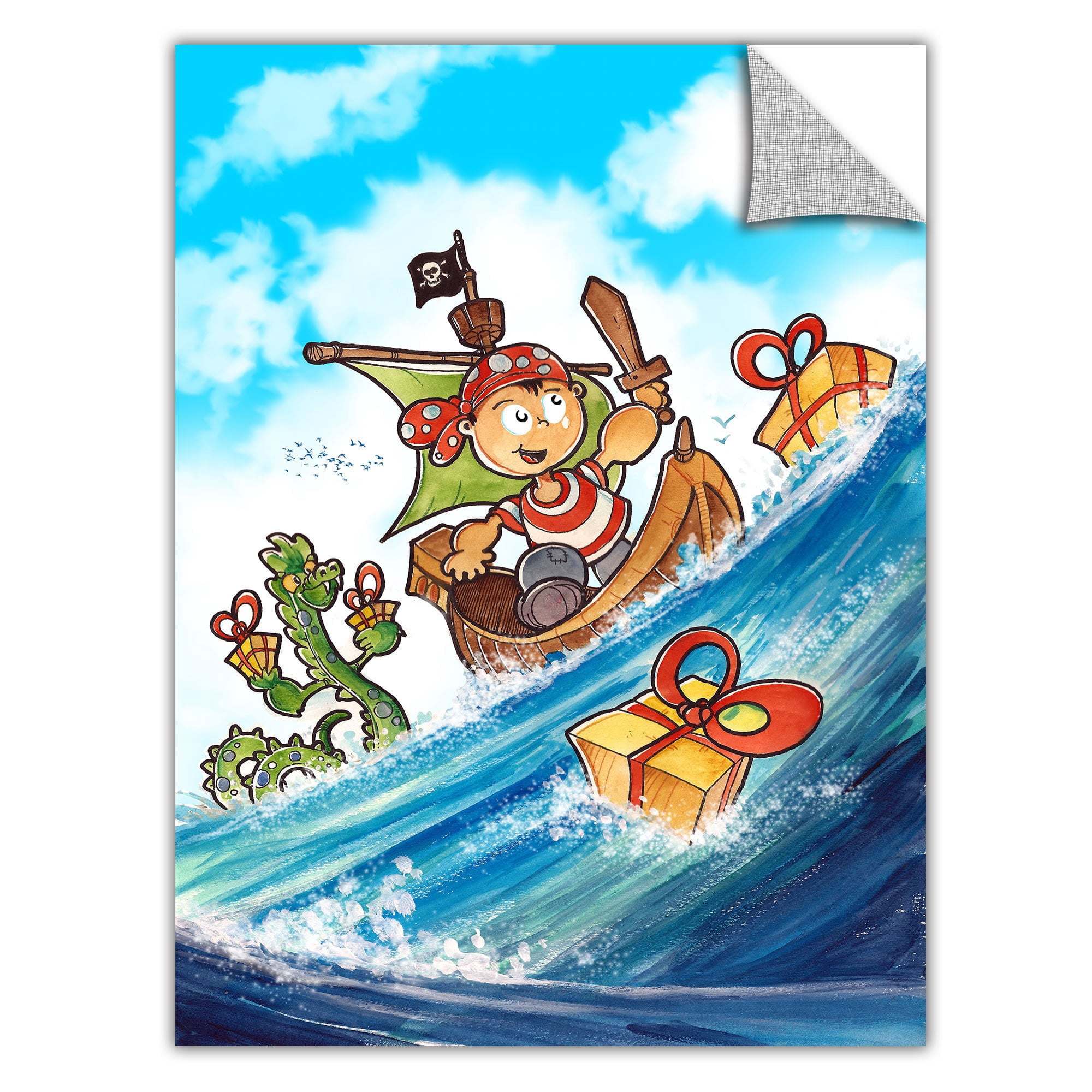 Luis Peres "Kid Pirate" Removable Wall Art Graphic