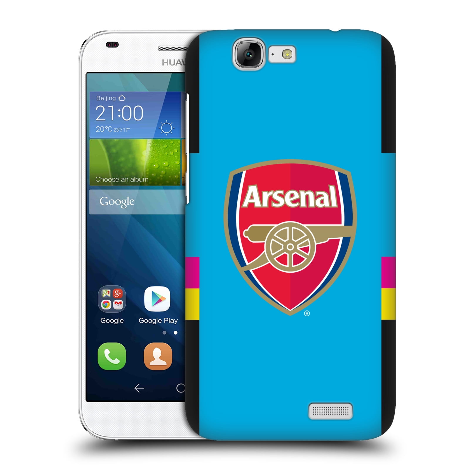 OFFICIAL ARSENAL FC 2016/17 CREST KIT HARD BACK CASE FOR ...