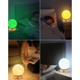 thumbnail image 2 of Green Light Therapy Lamp for Migraines Headaches Insomnia Sleep Light Sensitivity Anxiety Relief 520nm Narrow Band Green LED Multi-Mode Warm Natural Cold White Light Des, 2 of 8
